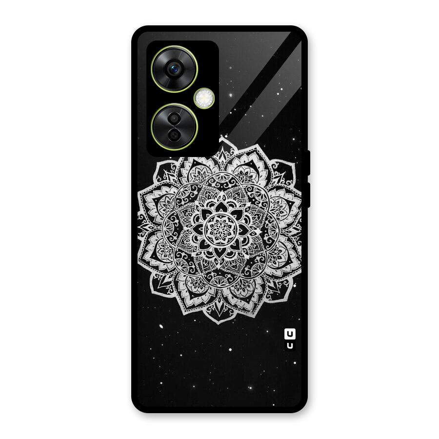 Beautiful Mandala Design Glass Back Case for OnePlus Nord CE 3 Lite