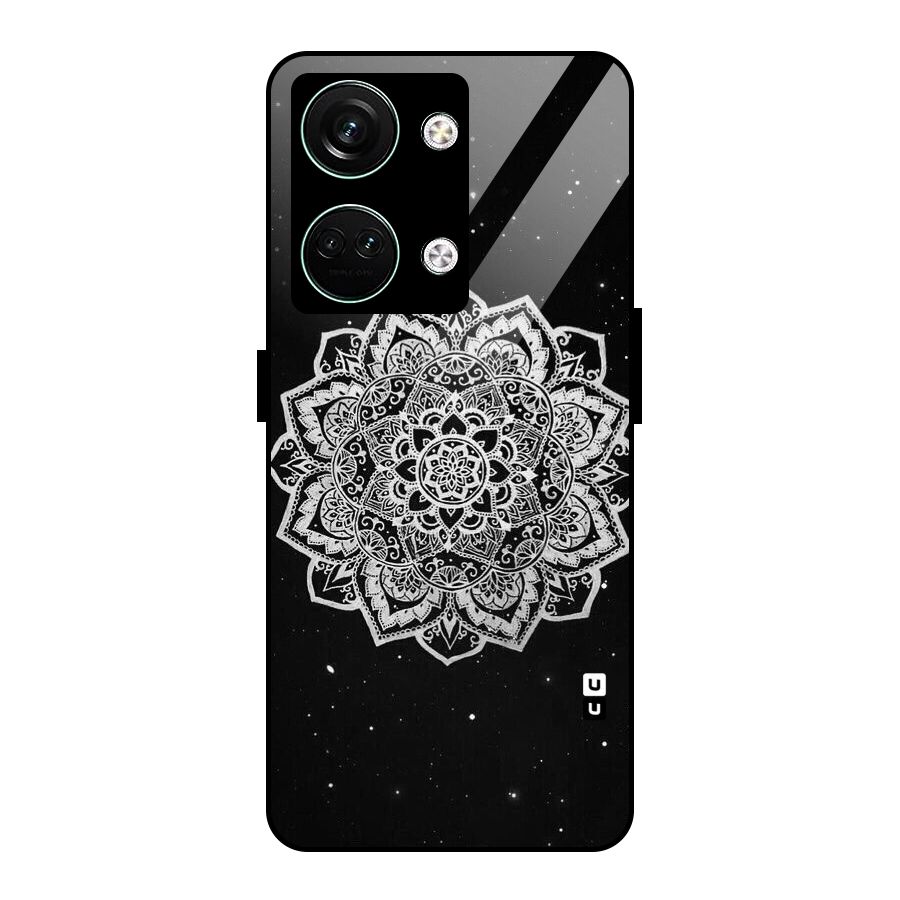 Beautiful Mandala Design Glass Back Case for Oneplus Nord 3