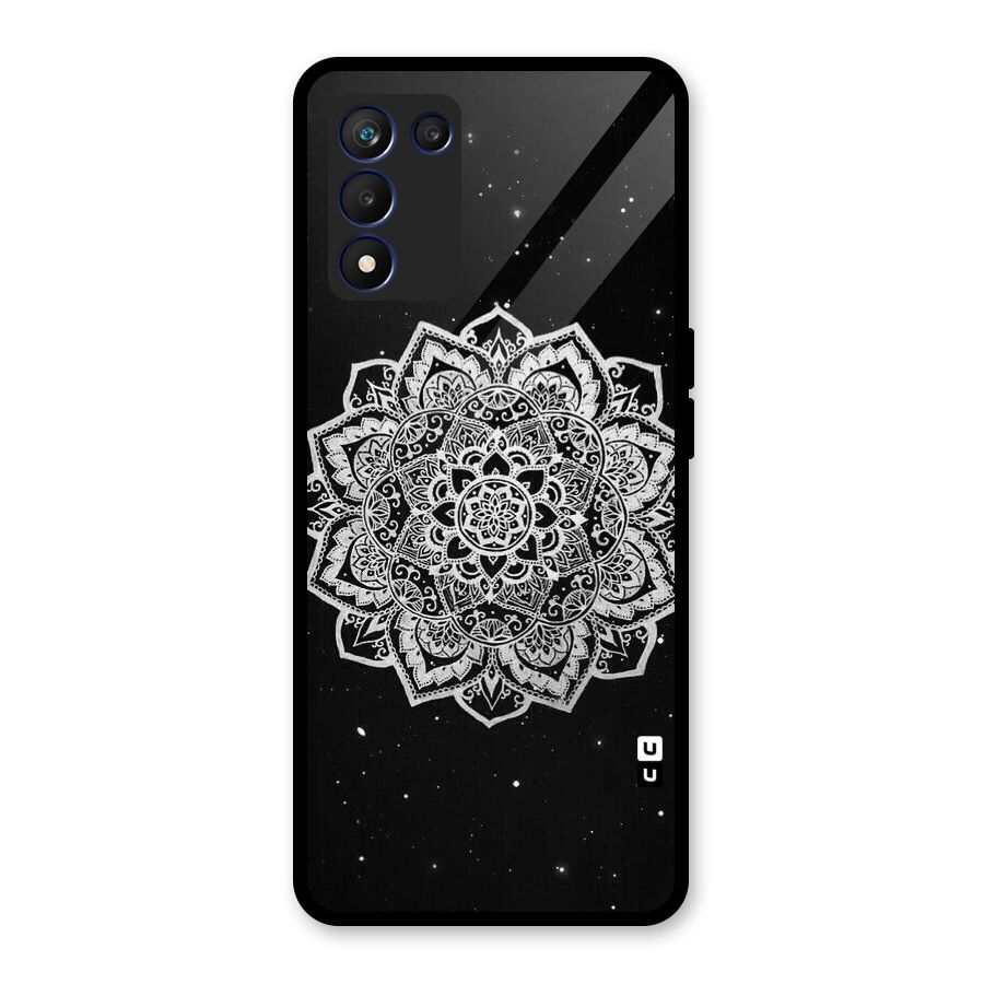 Beautiful Mandala Design Glass Back Case for Realme 9 5G Speed
