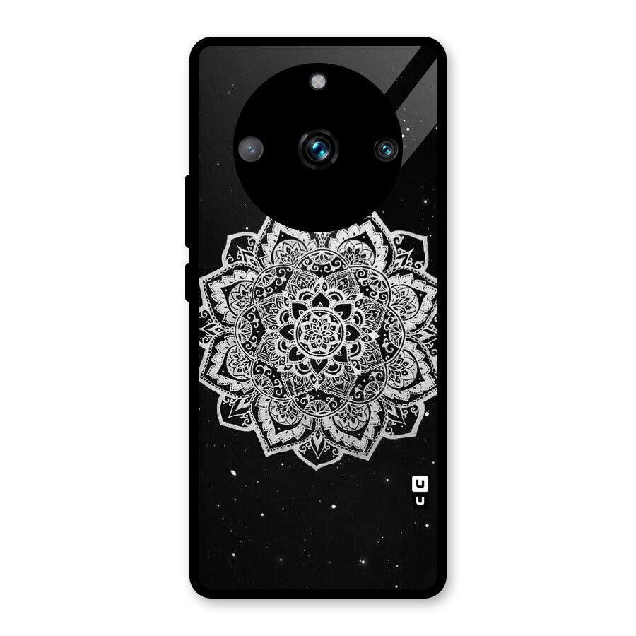 Beautiful Mandala Design Glass Back Case for Realme Narzo 60 Pro