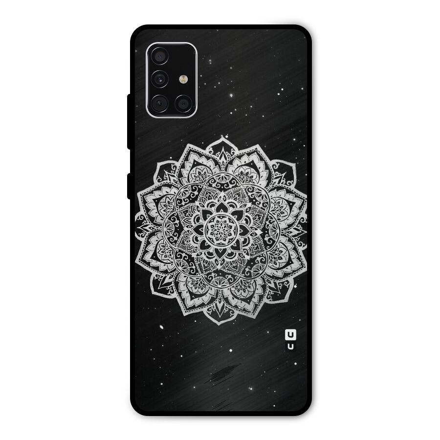 Beautiful Mandala Design Metal Back Case for Galaxy A51