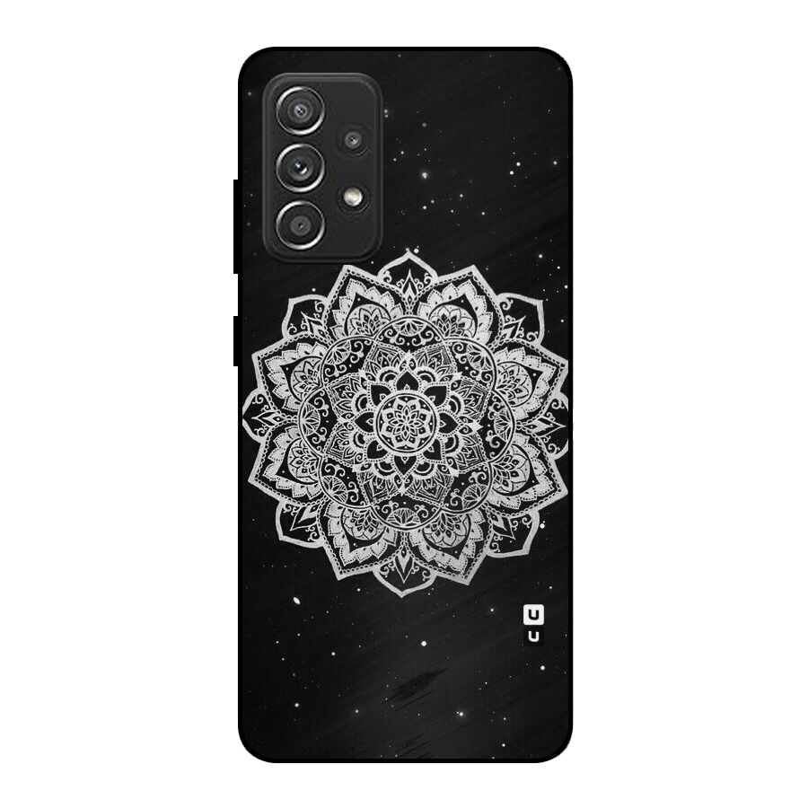 Beautiful Mandala Design Metal Back Case for Galaxy A52s 5G