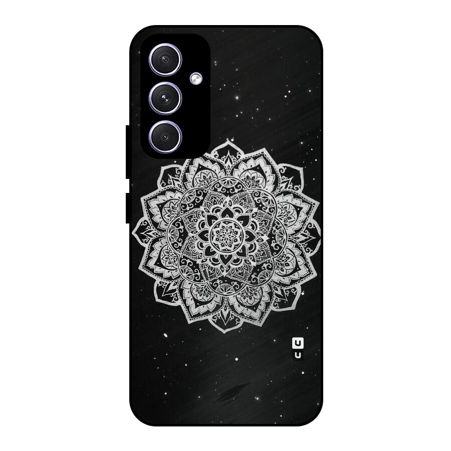 Beautiful Mandala Design Metal Back Case for Galaxy A54
