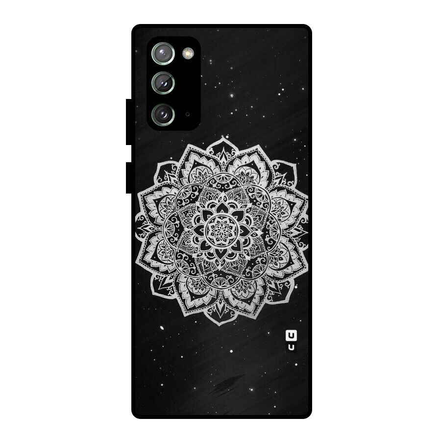 Beautiful Mandala Design Metal Back Case for Galaxy Note 20