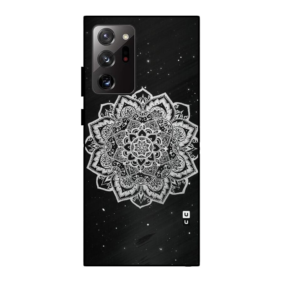 Beautiful Mandala Design Metal Back Case for Galaxy Note 20 Ultra