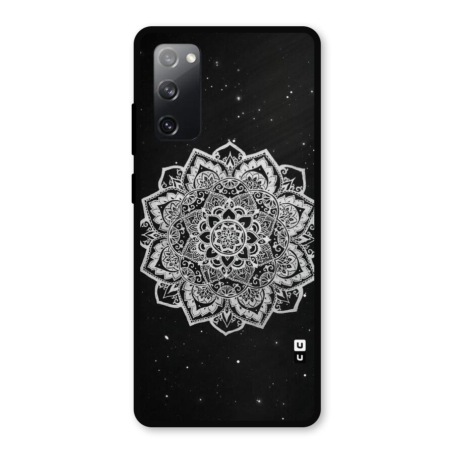 Beautiful Mandala Design Metal Back Case for Galaxy S20 FE 5G