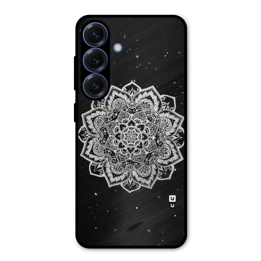 Beautiful Mandala Design Metal Back Case for Galaxy S25