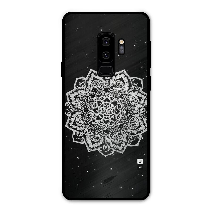 Beautiful Mandala Design Metal Back Case for Galaxy S9 Plus