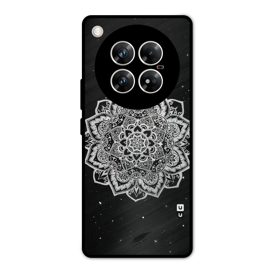 Beautiful Mandala Design Metal Back Case for Infinix Zero 40 5G