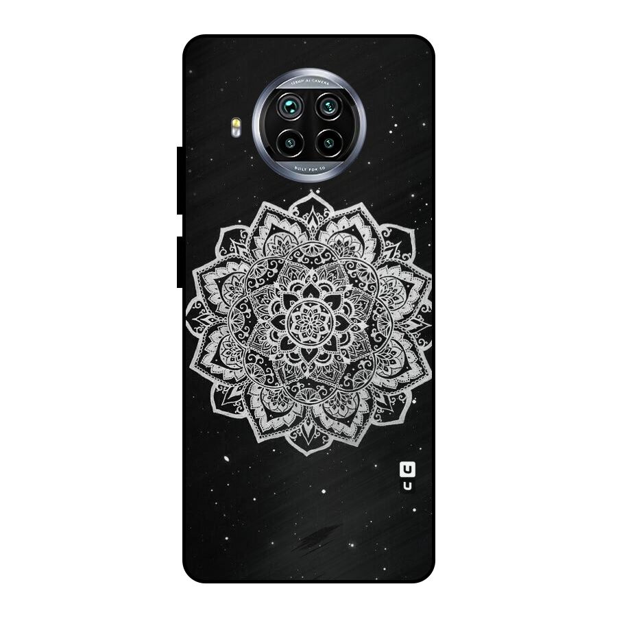 Beautiful Mandala Design Metal Back Case for Mi 10i