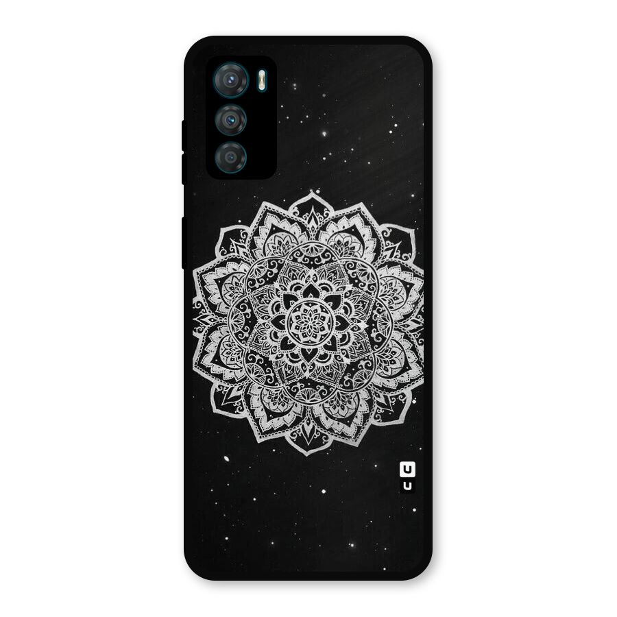 Beautiful Mandala Design Metal Back Case for Moto G42