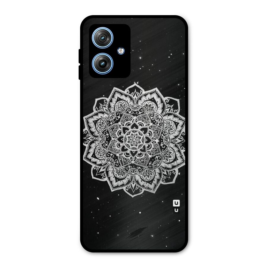 Beautiful Mandala Design Metal Back Case for Moto G54
