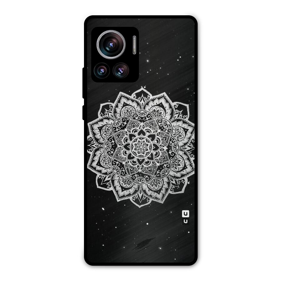 Beautiful Mandala Design Metal Back Case for Motorola Edge 30 Ultra