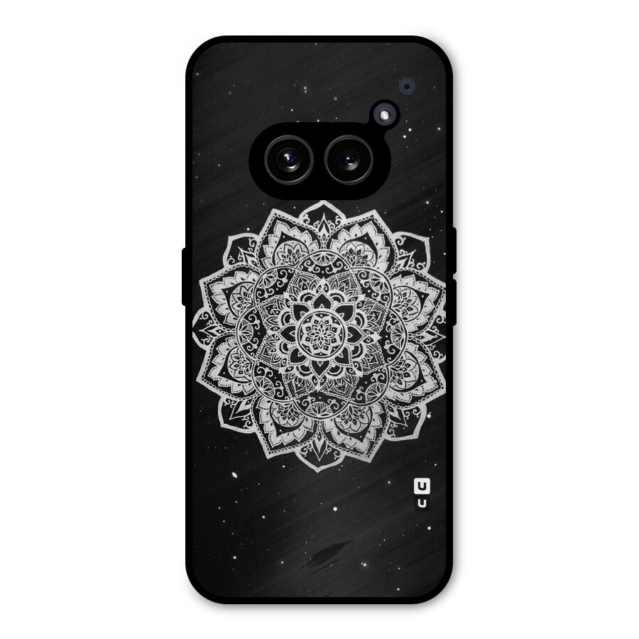 Beautiful Mandala Design Metal Back Case for Nothing Phone 2a Plus