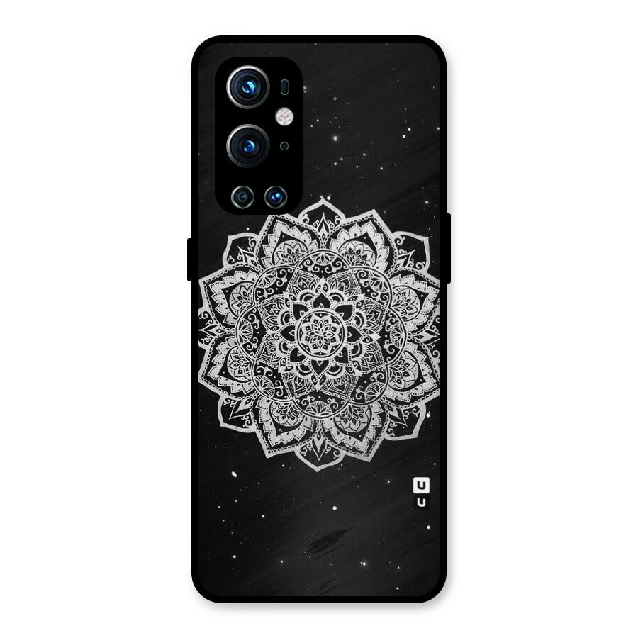 Beautiful Mandala Design Metal Back Case for OnePlus 9 Pro
