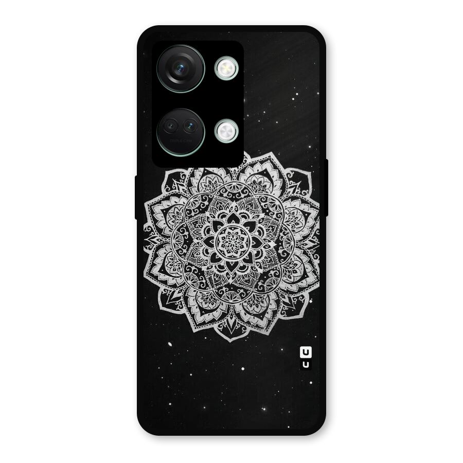 Beautiful Mandala Design Metal Back Case for OnePlus Nord 3