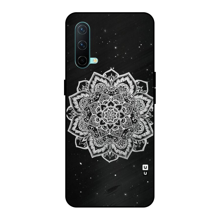 Beautiful Mandala Design Metal Back Case for OnePlus Nord CE 5G