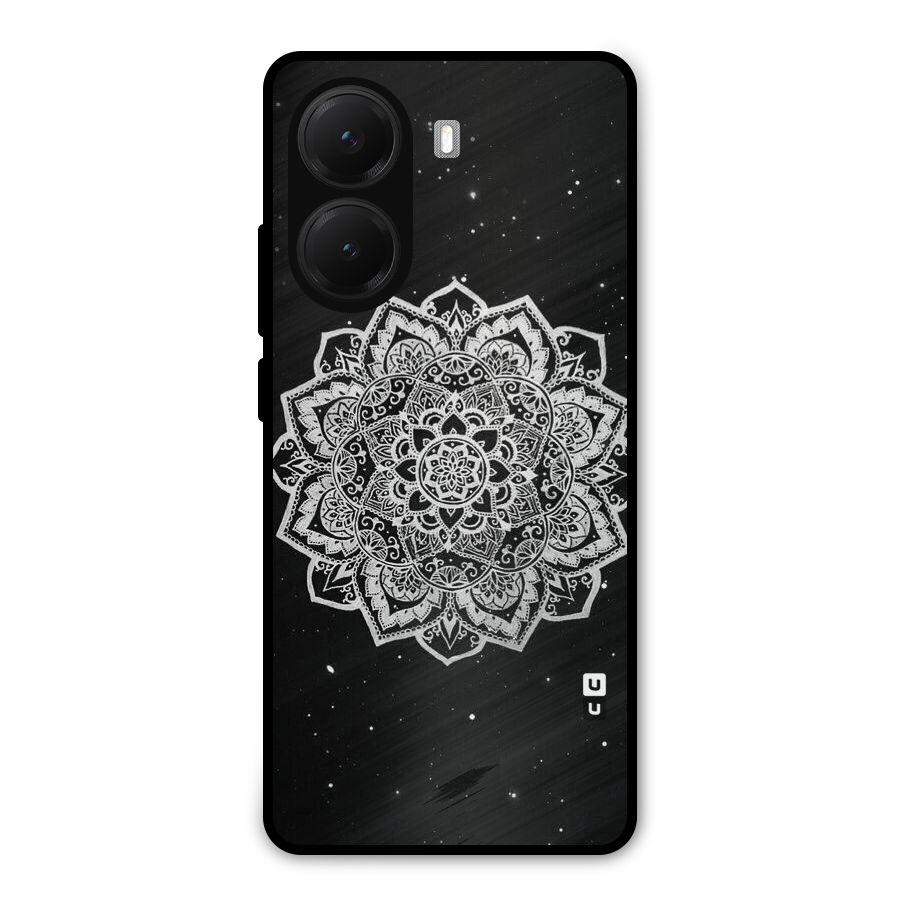 Beautiful Mandala Design Metal Back Case for Poco X7 Pro