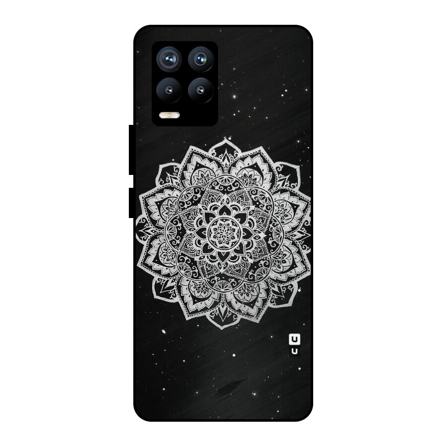Beautiful Mandala Design Metal Back Case for Realme 8 Pro