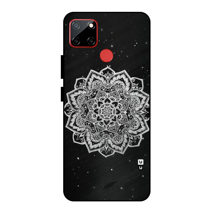 Beautiful Mandala Design Metal Back Case for Realme C12