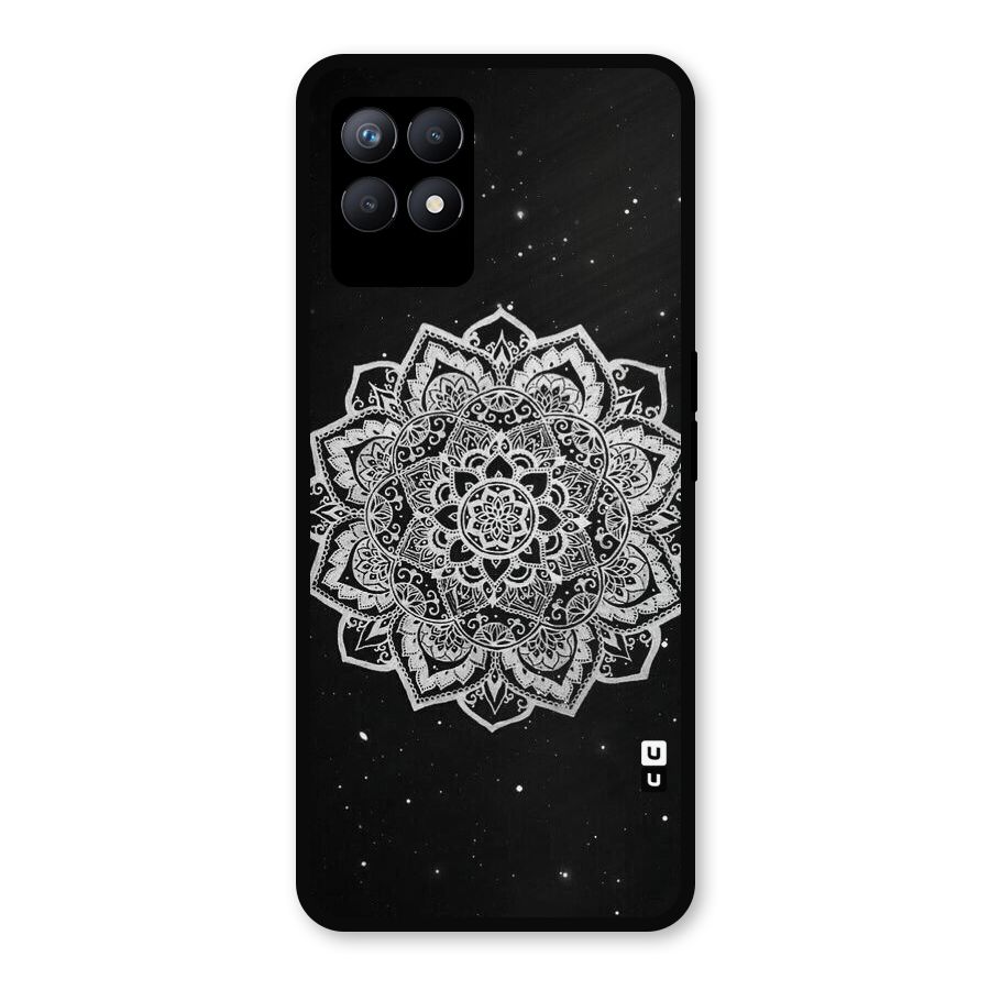 Beautiful Mandala Design Metal Back Case for Realme Narzo 50