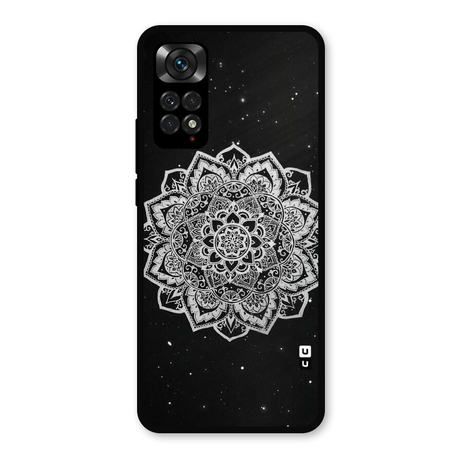 Beautiful Mandala Design Metal Back Case for Redmi Note 11