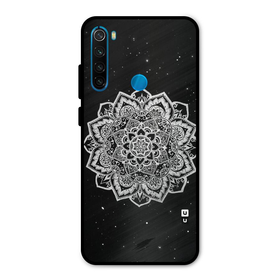 Beautiful Mandala Design Metal Back Case for Redmi Note 8