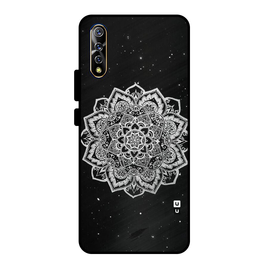 Beautiful Mandala Design Metal Back Case for Vivo S1