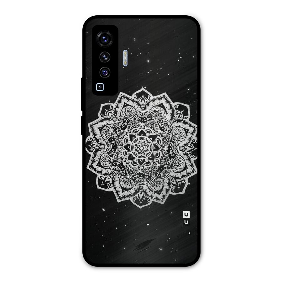 Beautiful Mandala Design Metal Back Case for Vivo X50