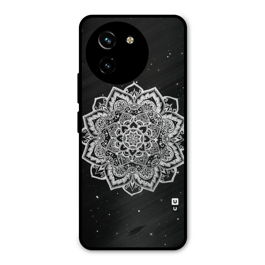Beautiful Mandala Design Metal Back Case for Vivo Y200i
