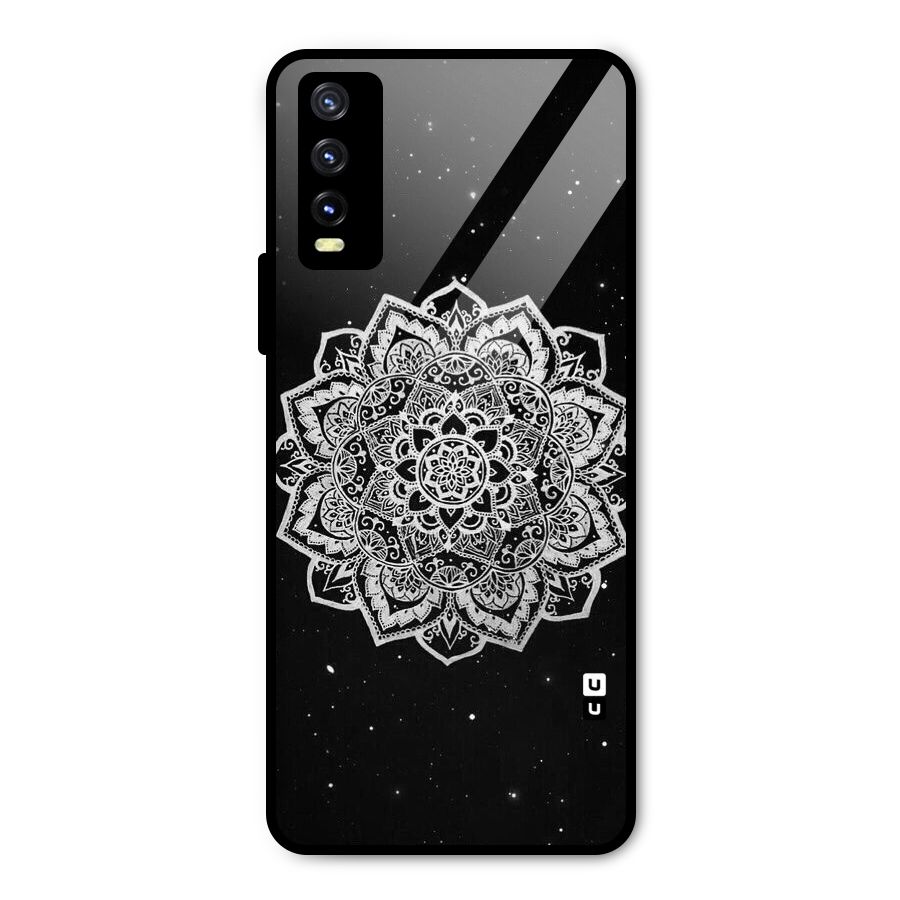 Beautiful Mandala Design Metal Back Case for Vivo Y20g