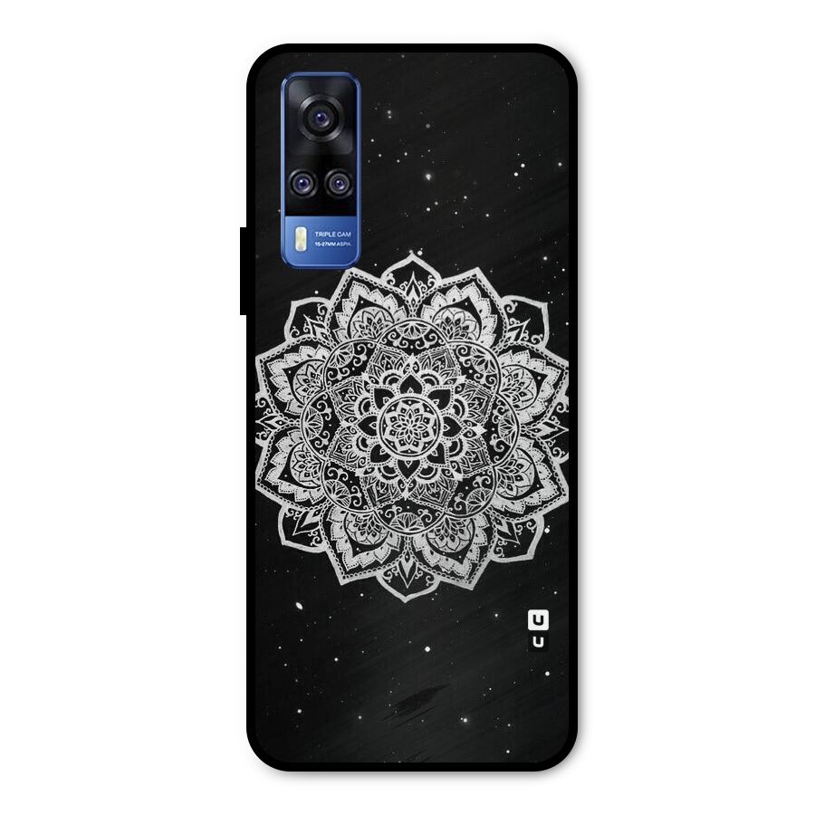 Beautiful Mandala Design Metal Back Case for Vivo Y31