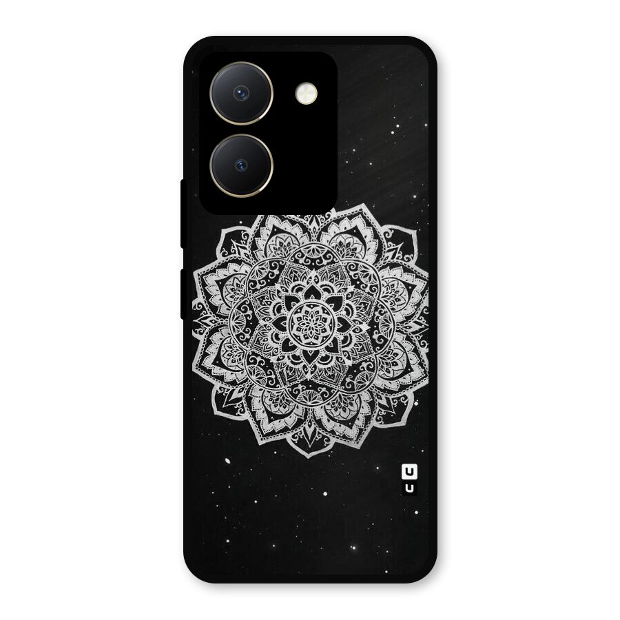 Beautiful Mandala Design Metal Back Case for Vivo Y36
