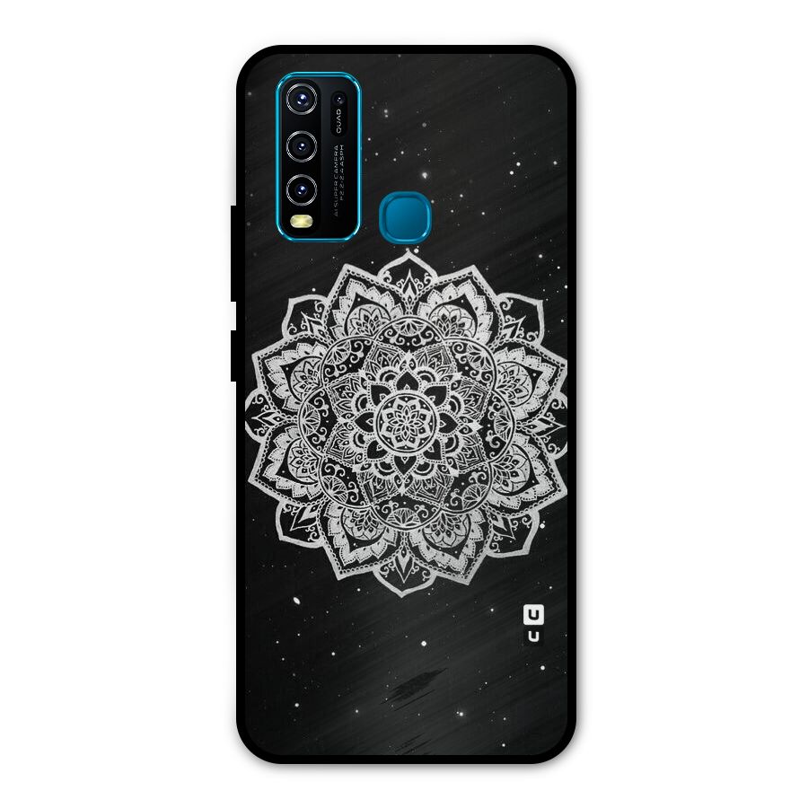 Beautiful Mandala Design Metal Back Case for Vivo Y50
