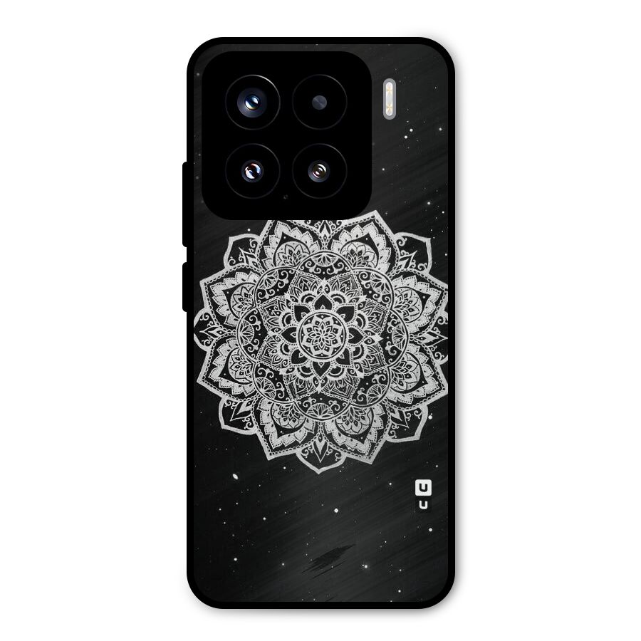 Beautiful Mandala Design Metal Back Case for Xiaomi 15