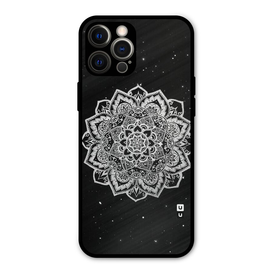 Beautiful Mandala Design Metal Back Case for iPhone 12 Pro Max