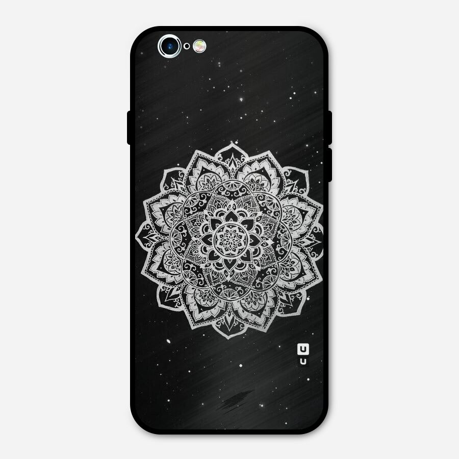 Beautiful Mandala Design Metal Back Case for iPhone 6 6s