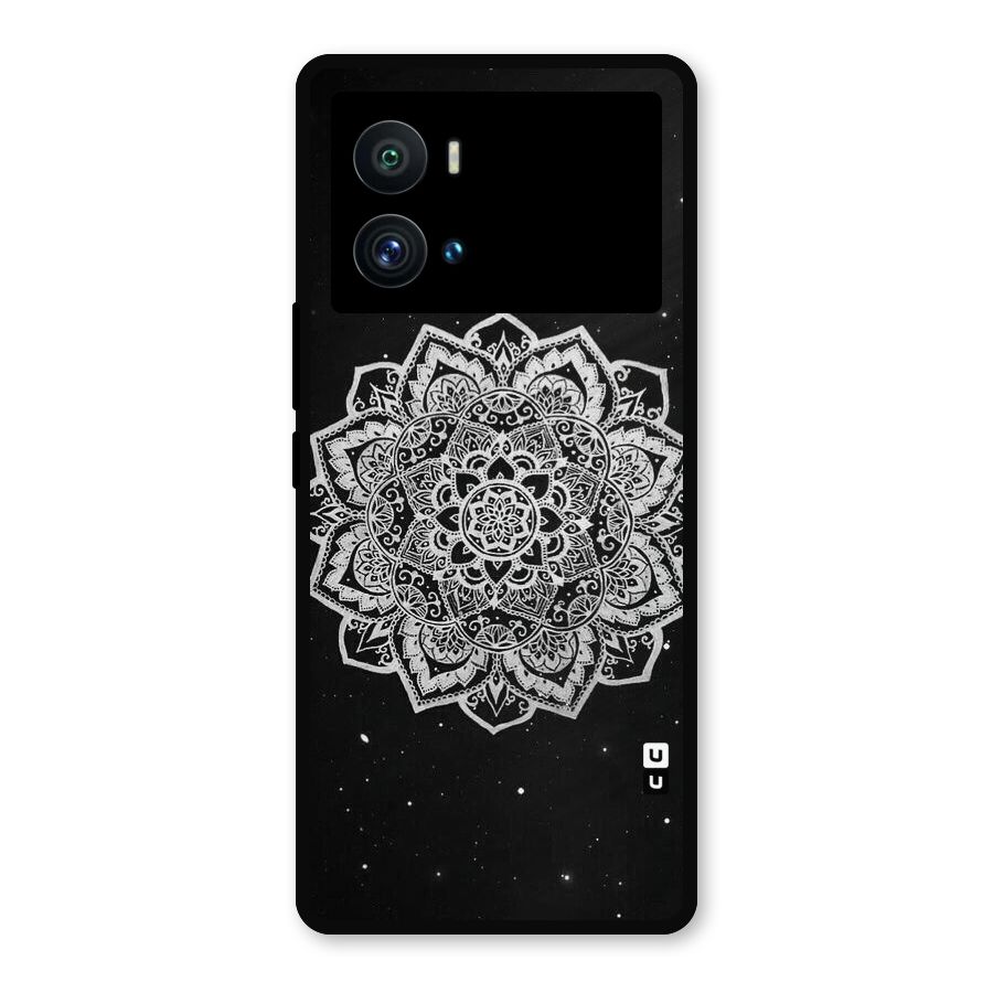 Beautiful Mandala Design Metal Back Case for iQOO 9 Pro