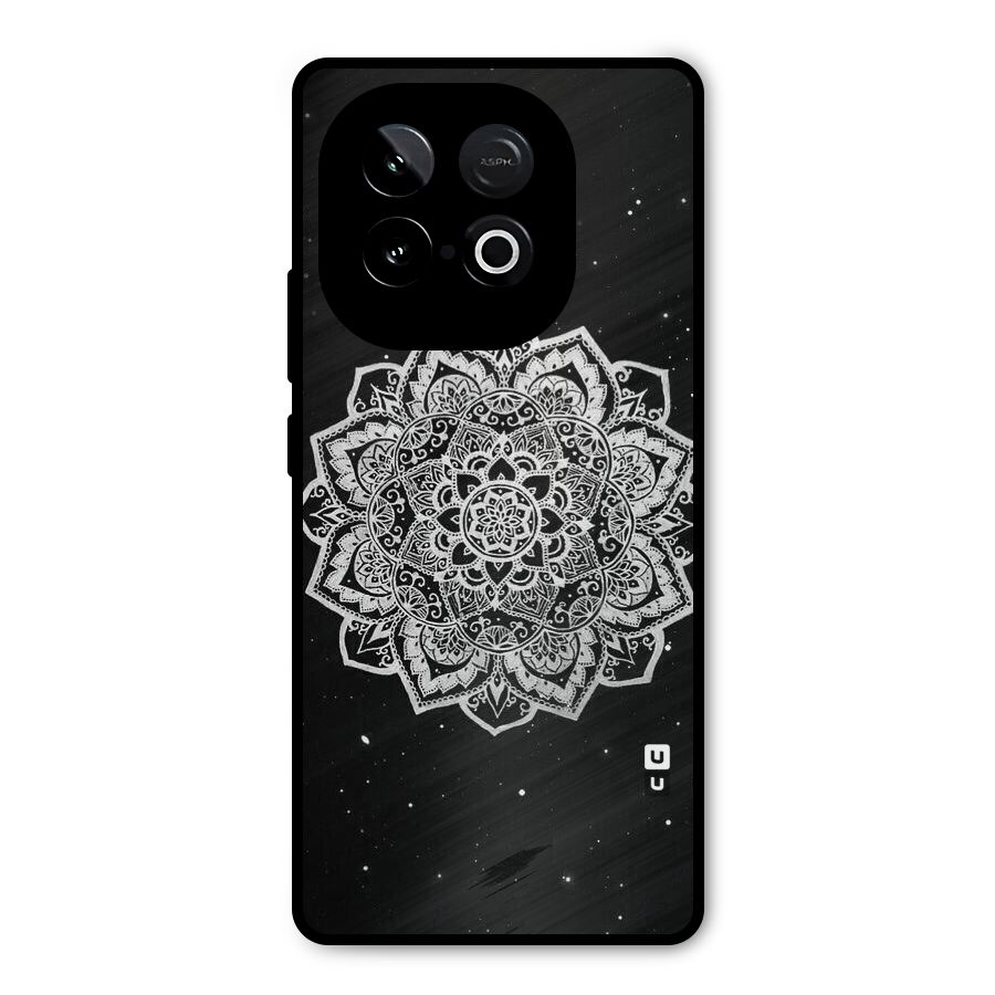 Beautiful Mandala Design Metal Back Case for iQOO Neo 10