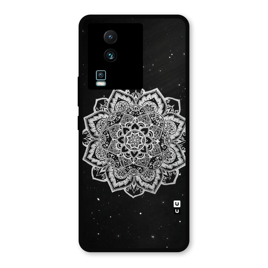 Beautiful Mandala Design Metal Back Case for iQOO Neo 7
