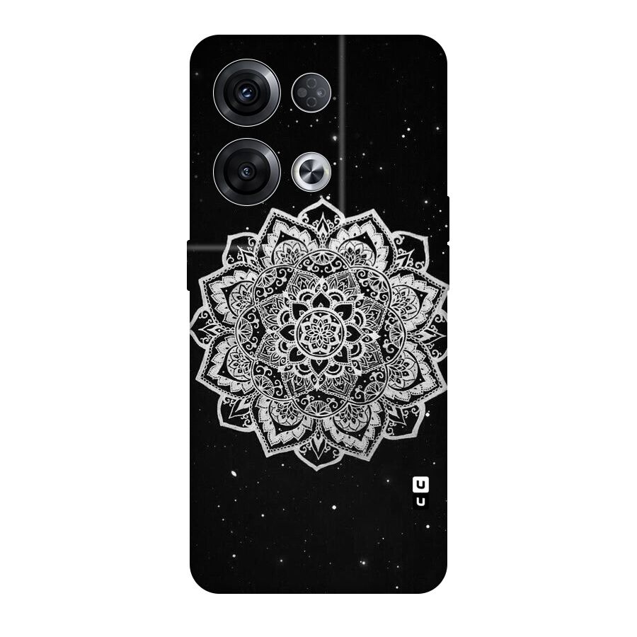 Beautiful Mandala Design Original Polycarbonate Back Case for Oppo Reno8 Pro 5G