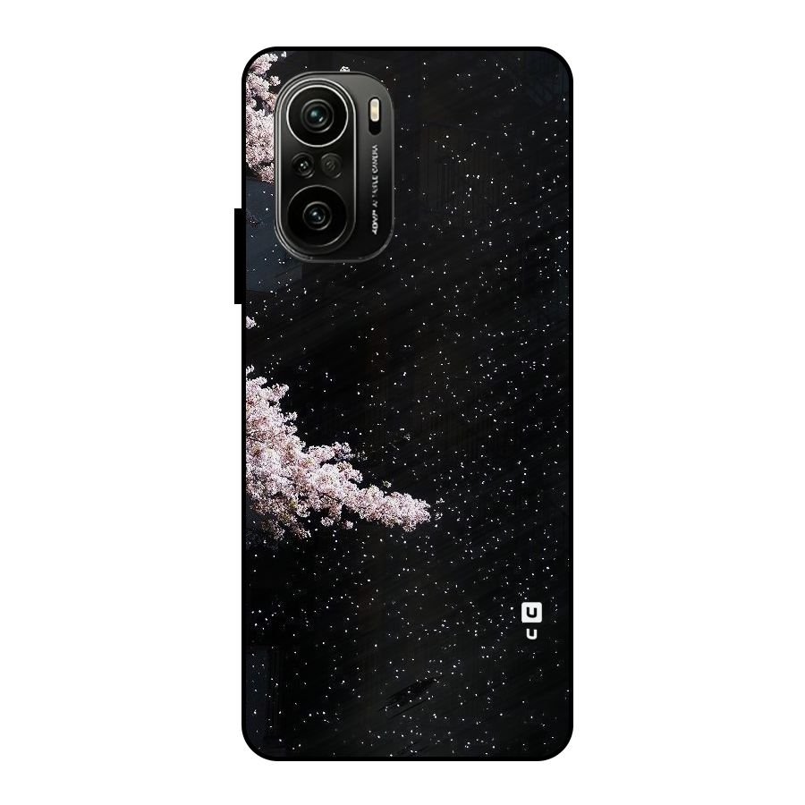 Beautiful Night Sky Flowers Metal Back Case for Mi 11x