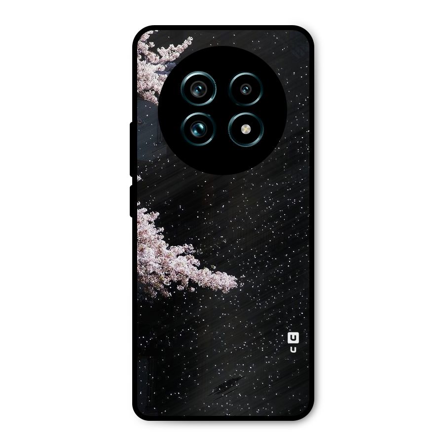 Beautiful Night Sky Flowers Metal Back Case for Realme 13 Pro Plus