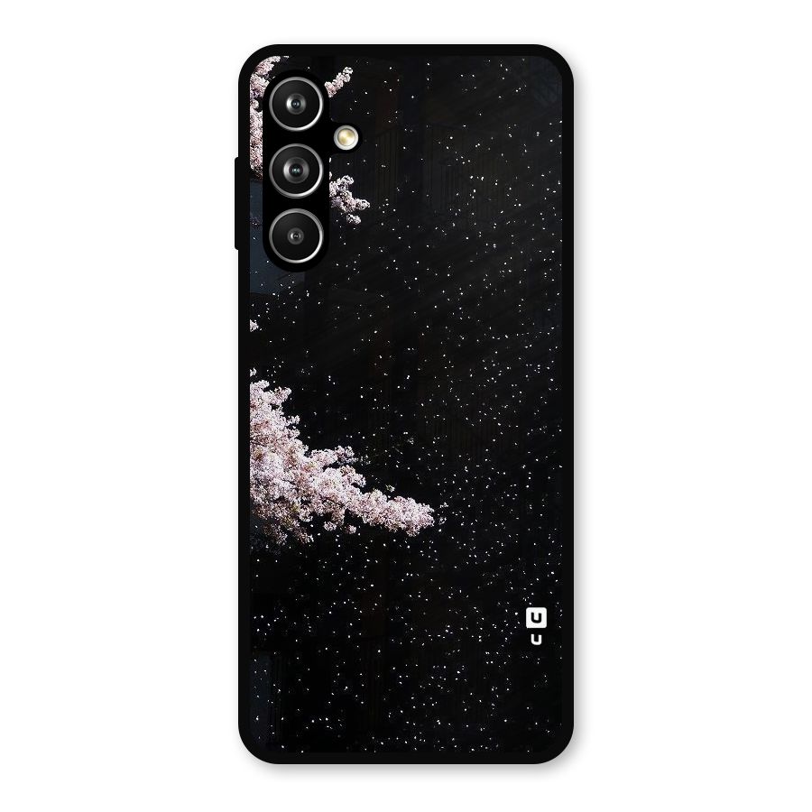 Beautiful Night Sky Flowers Metal Back Case for Samsung Galaxy M54