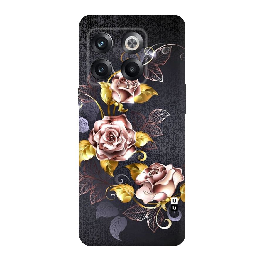 Beautiful Old Floral Design Original Polycarbonate Back Case for OnePlus 10T