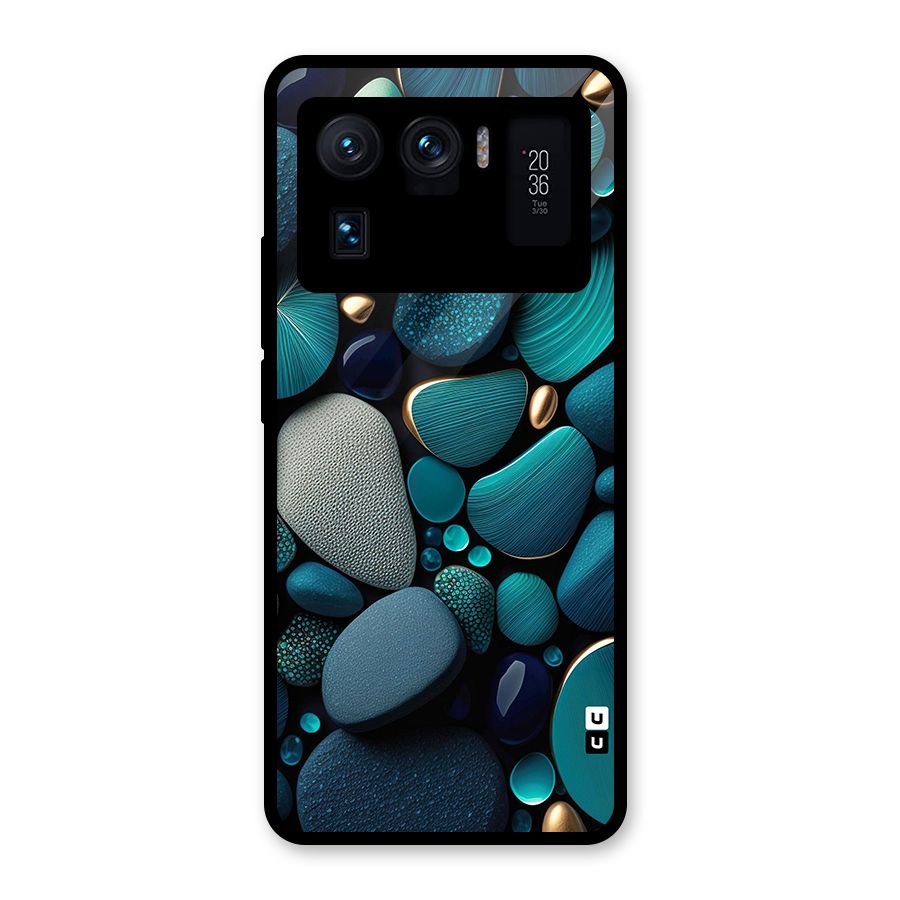 Beautiful Pebble Stones Glass Back Case for Mi 11 Ultra