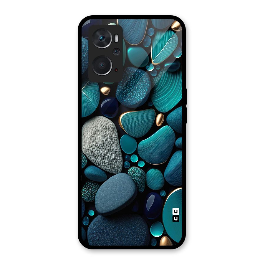 Beautiful Pebble Stones Glass Back Case for Oppo K10 4G
