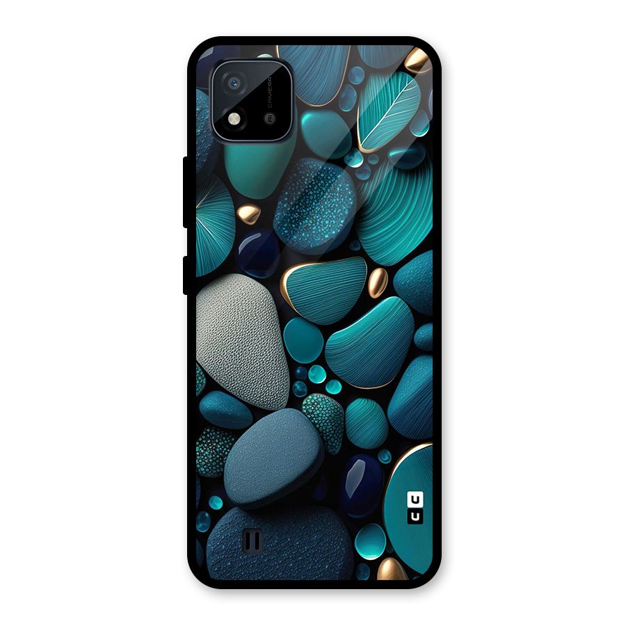 Beautiful Pebble Stones Glass Back Case for Realme C11 2021