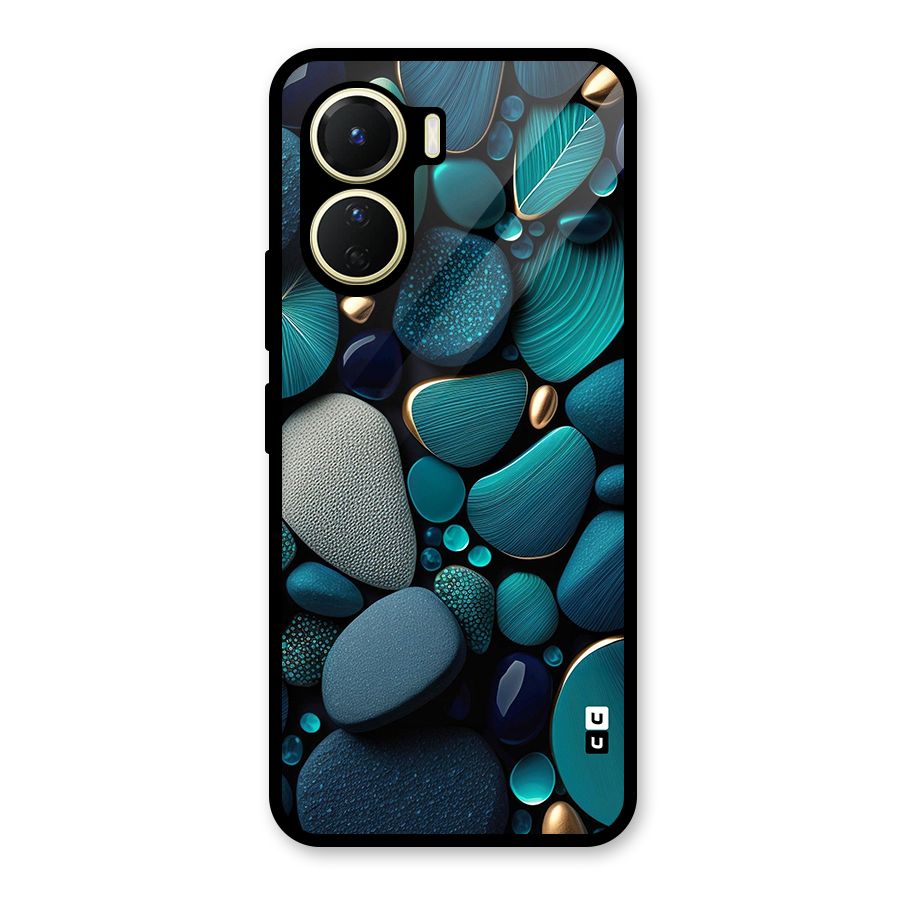 Beautiful Pebble Stones Glass Back Case for Vivo Y56