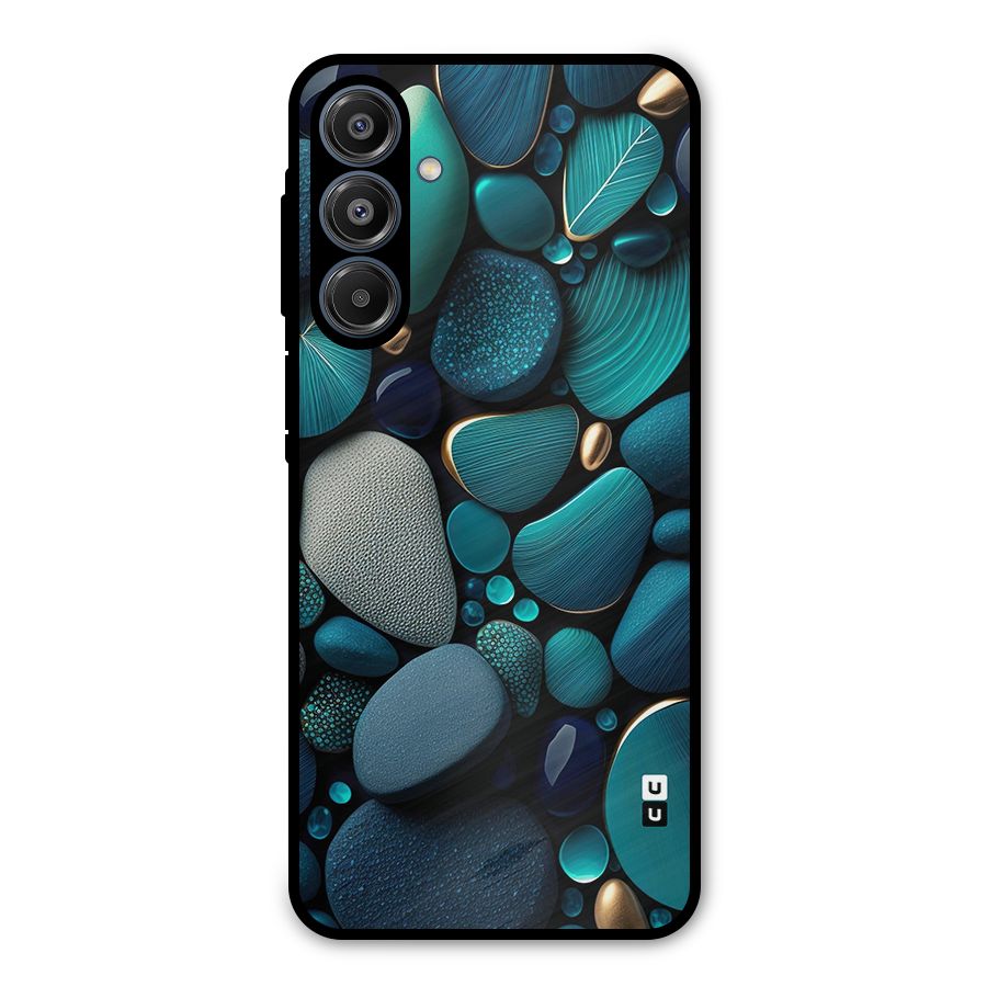 Beautiful Pebble Stones Metal Back Case for Galaxy A16 5G